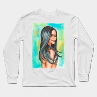 Jenna Ortega Long Sleeve T-Shirt